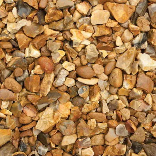Golden Flint gravel texture