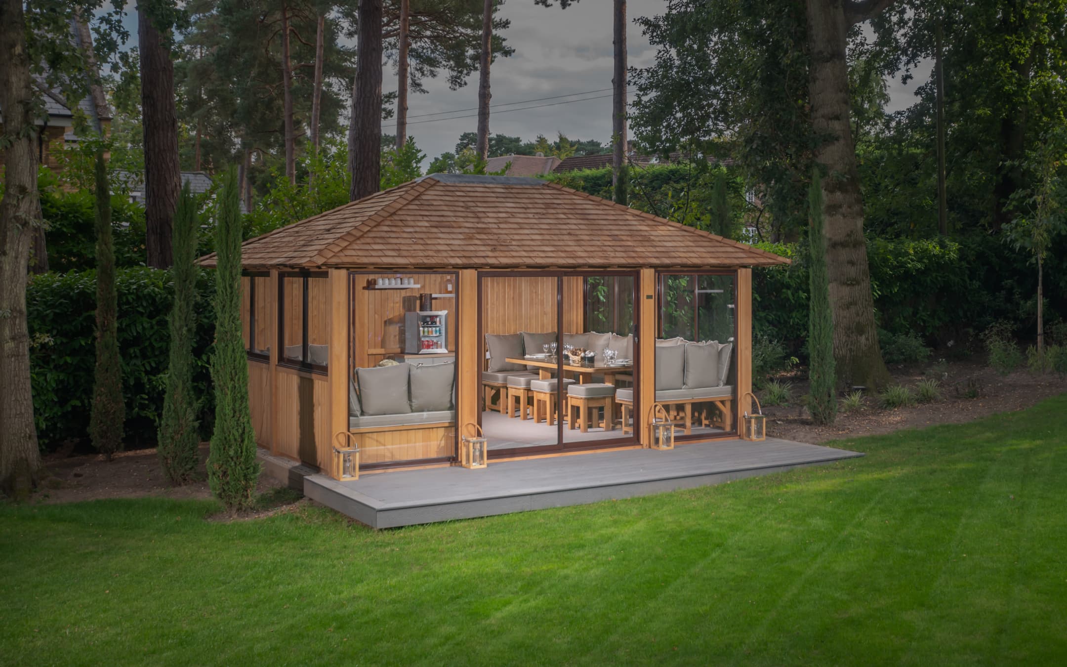 Crown Pavilions luxury summer house
